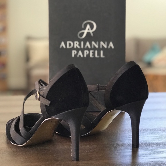 Adrianna Papell Hepburn Pumps, Black Velvet - Picture 4 of 8